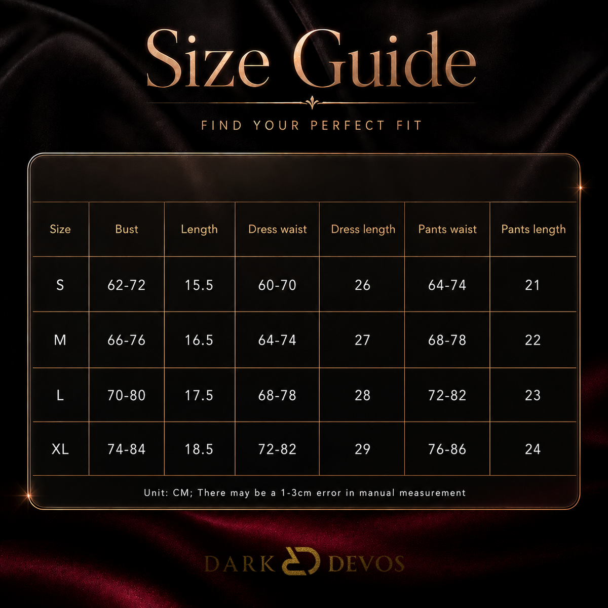 Size guide
