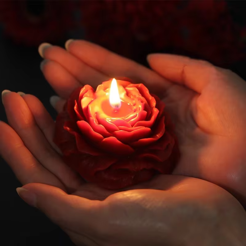 Dark Devos Peony Blossom Massage Candle