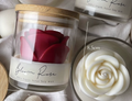 Devos Rose Blossom Scented Candle